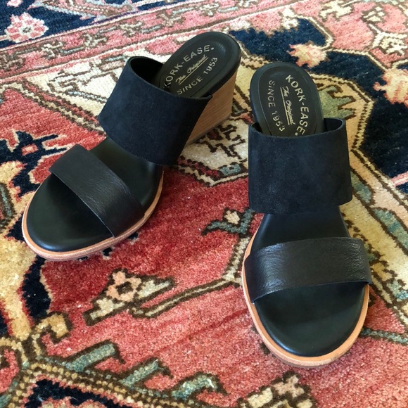 Kork-Ease Shoes - 🌿 Kork-Ease Gorrie Slide Sandal - Black🌿